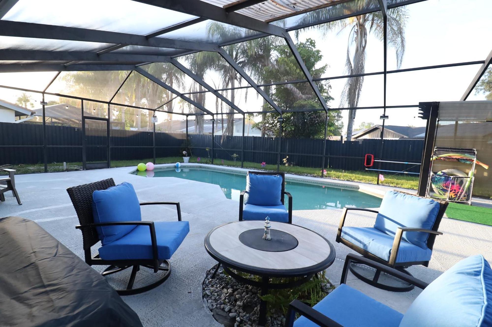 Boho Oasis With Pool- Paradise For Work & Fun Tampa Exterior photo